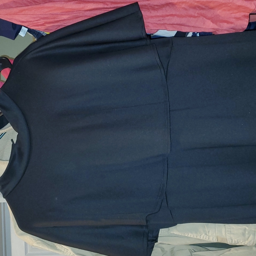 Fashion to Figure Black Cape Dress